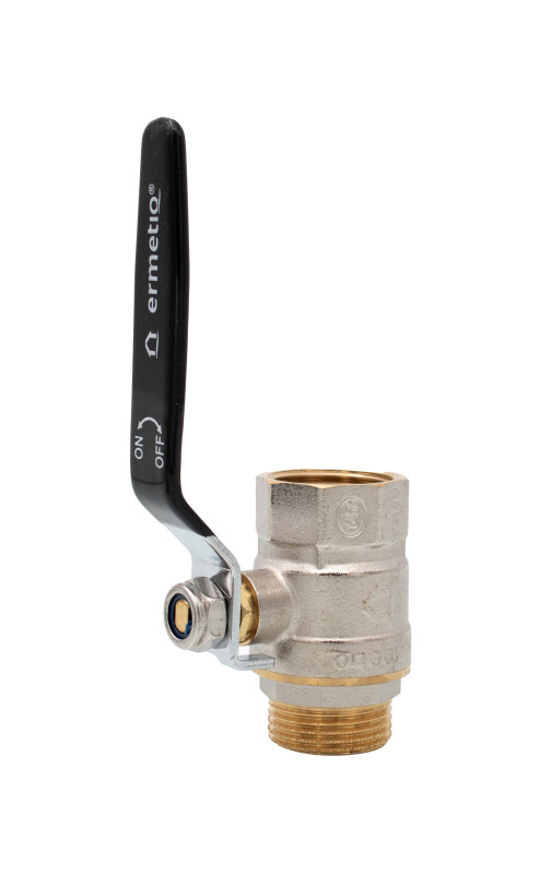 Mosadzný guĺový ventil s pákou 1-1/2