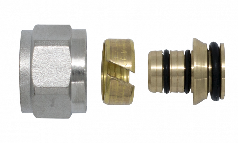 Pripojovací kus Euroconus pre viacvrstvové potrubie 16x1/2