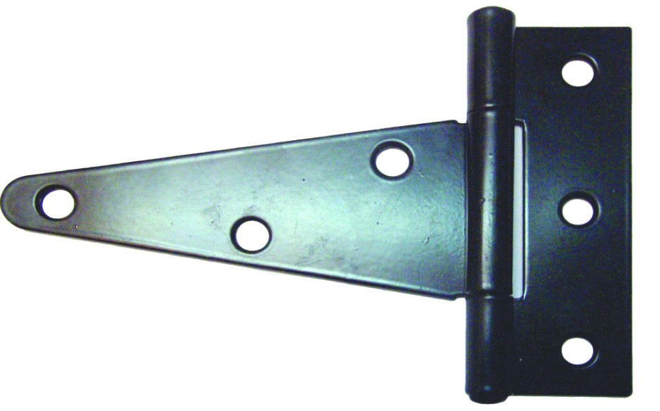 Zosilnený T-pánt čierny 300/12