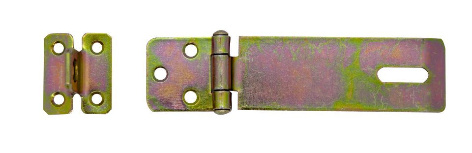 Petlica na visiaci zámok s kĺbom 100 mm