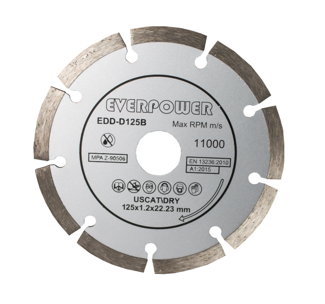 Diamantový kotúč na suché rezanie 115x1,2x22,23 mm
